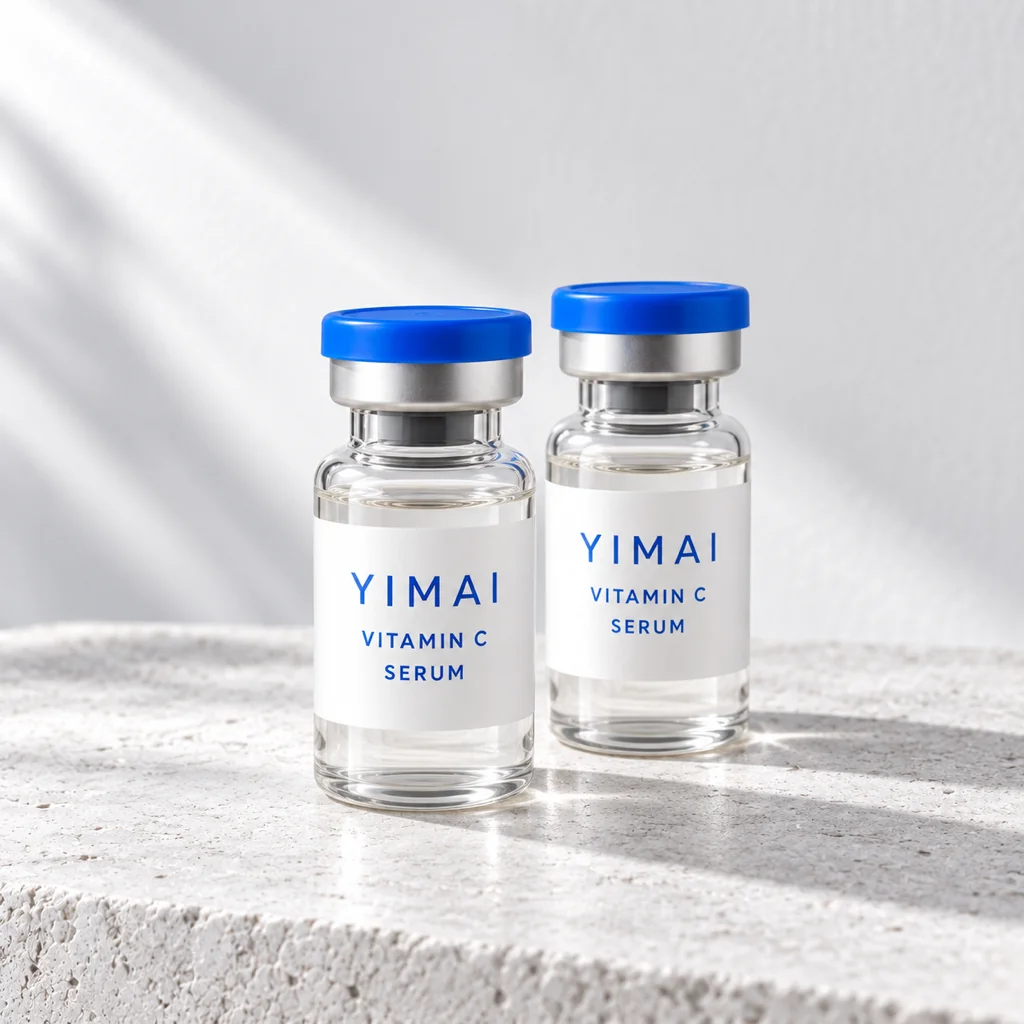 YIMAI Vitamin C Serum Vials packaging concept